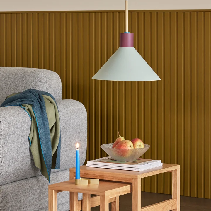 Metalen hanglampen van Hübsch Interior