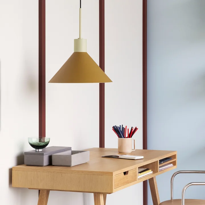 Metalen hanglampen van Hübsch Interior