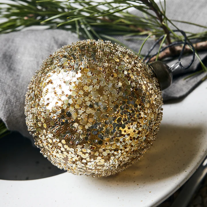 Chosen Kerstbal van House Doctor in de kleur goud