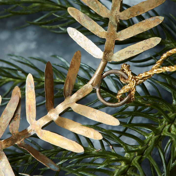 Lamet Kerstboomdecoraties van House Doctor in de vorm van een krans