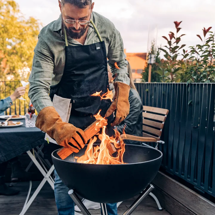 Vuurschaal en barbecue in één