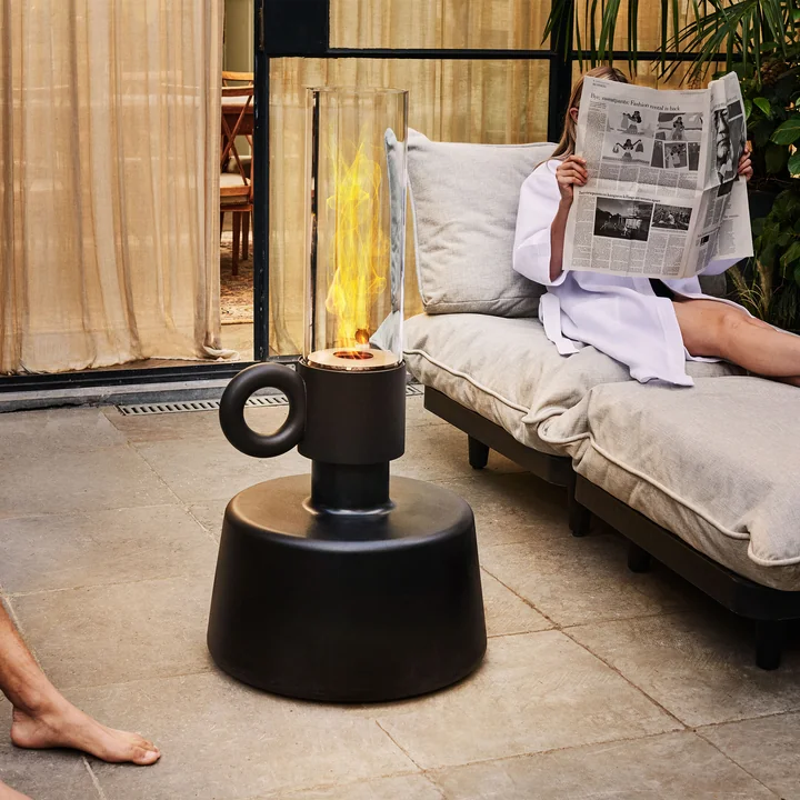 Flamtastique Buitenlamp van Fatboy in de kleur antraciet