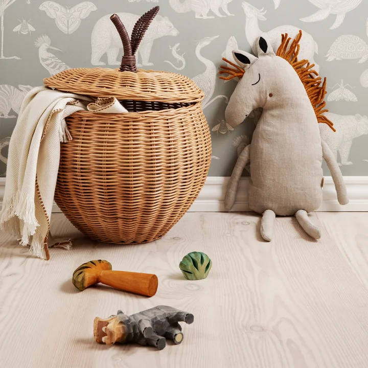 Handgesneden Safari Houten Figuren by Ferm Living