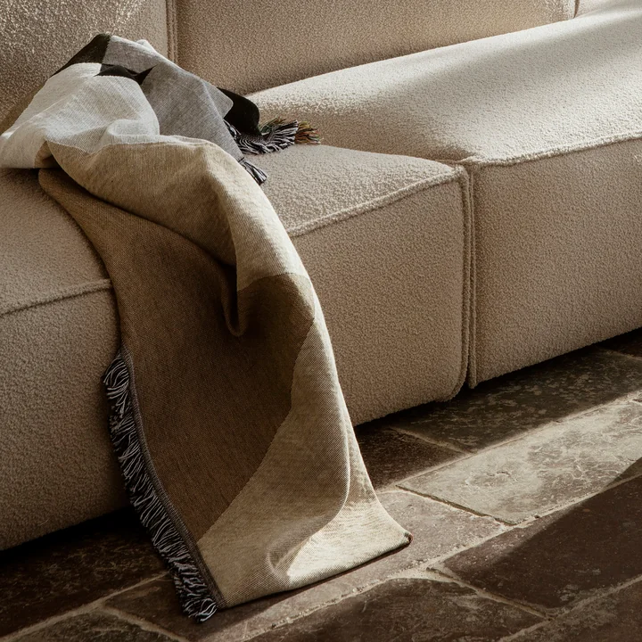 Entire Deken van Ferm Living in het dessin veelkleurig