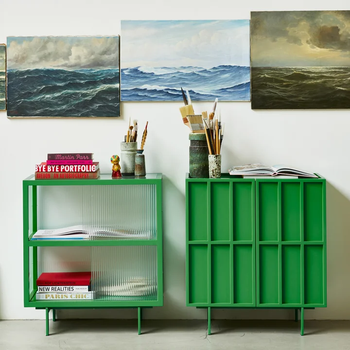 Block Kast van HKliving in de kleur fern green