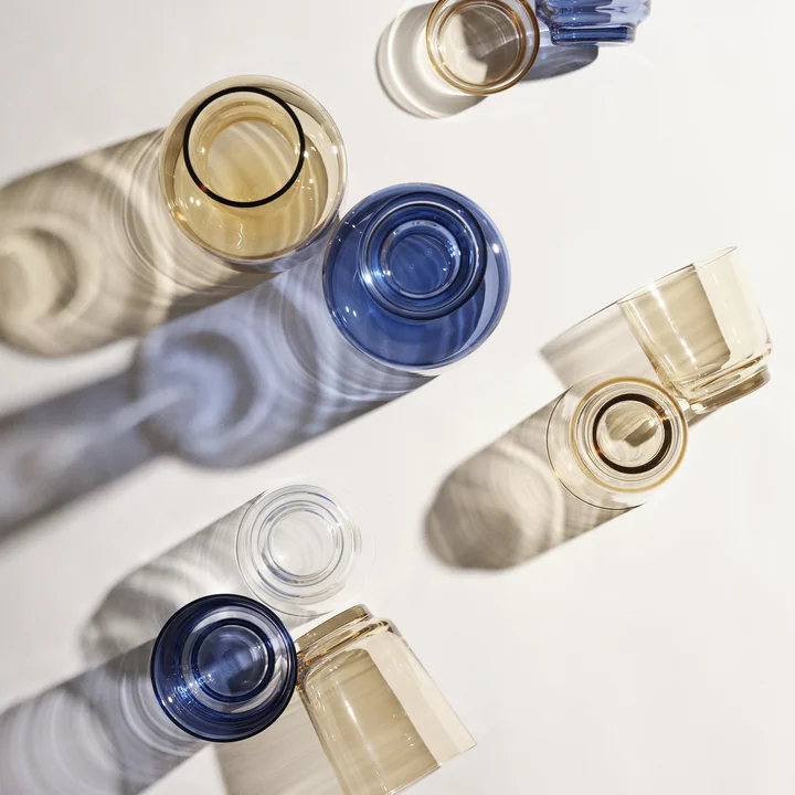 Raise Glazen karaf en glazen van Muuto