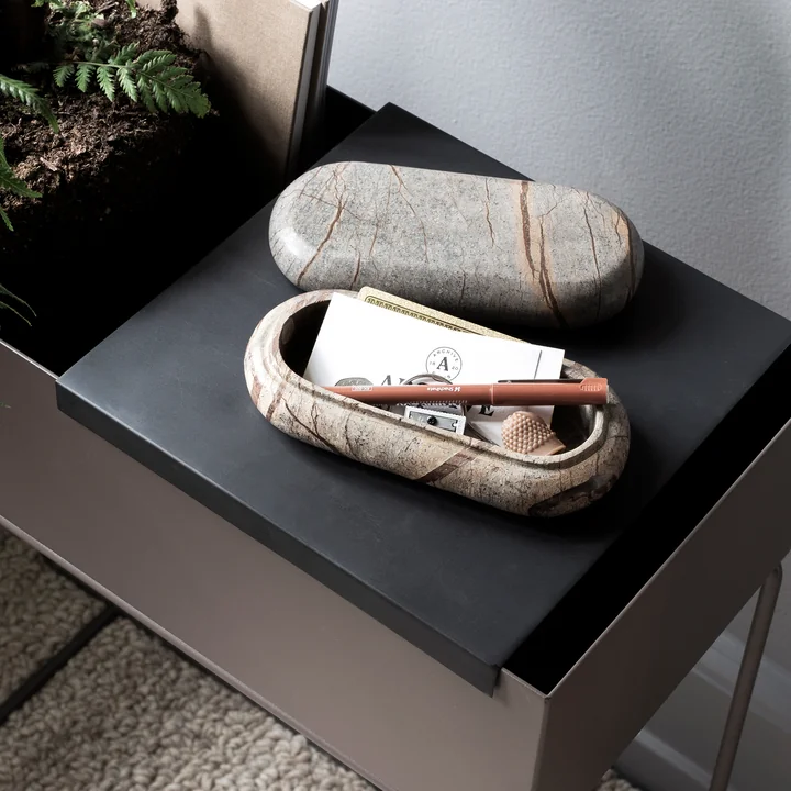 Bendum Box Marmer en Plantenbak dienblad by Ferm Living