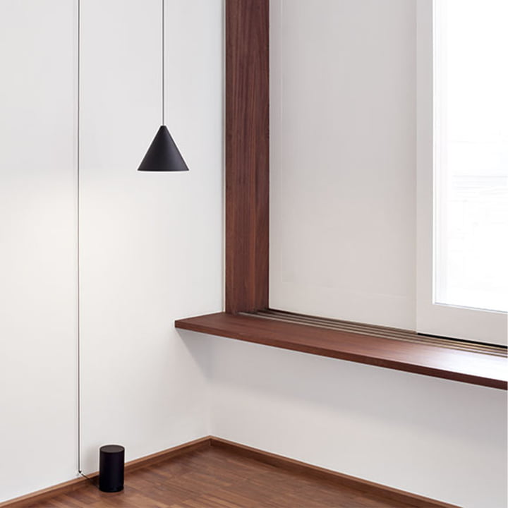 String Light LED Hanglamp Kegelkop door Flos