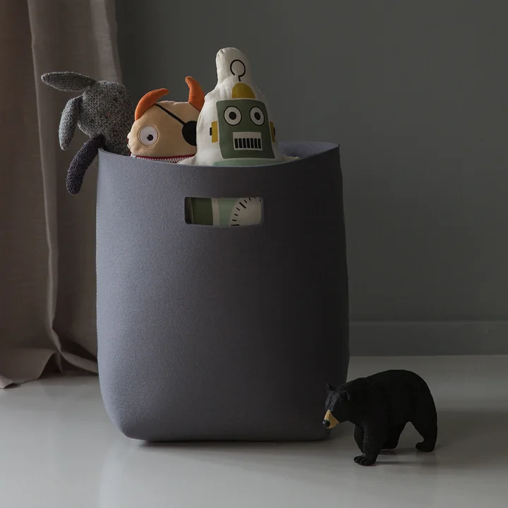 Vilten prullenbak van Hey Sign