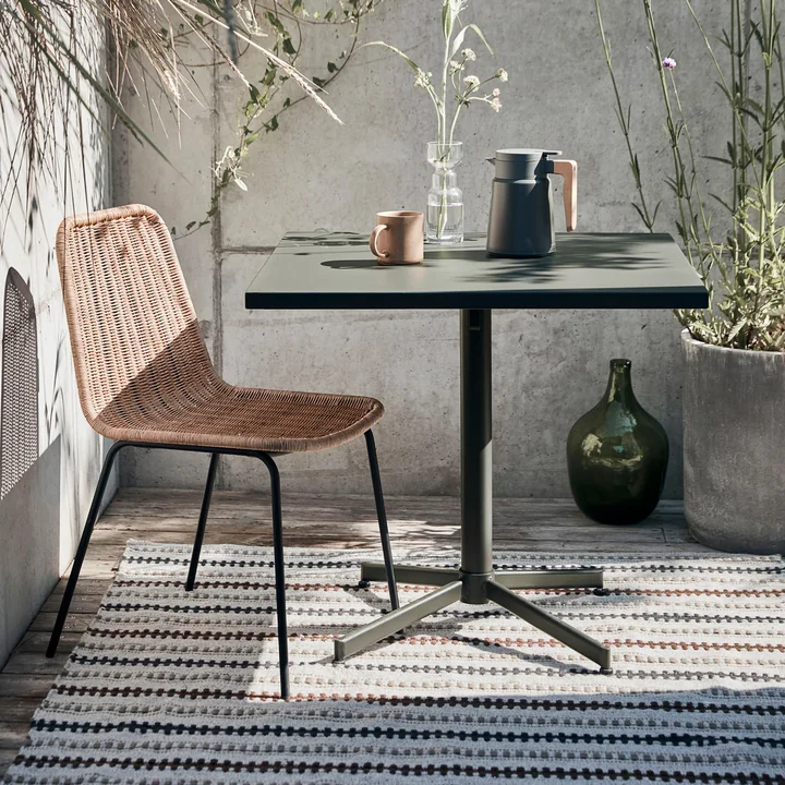 Helo Bistrotafel Outdoor van House Doctor in de kleur groen