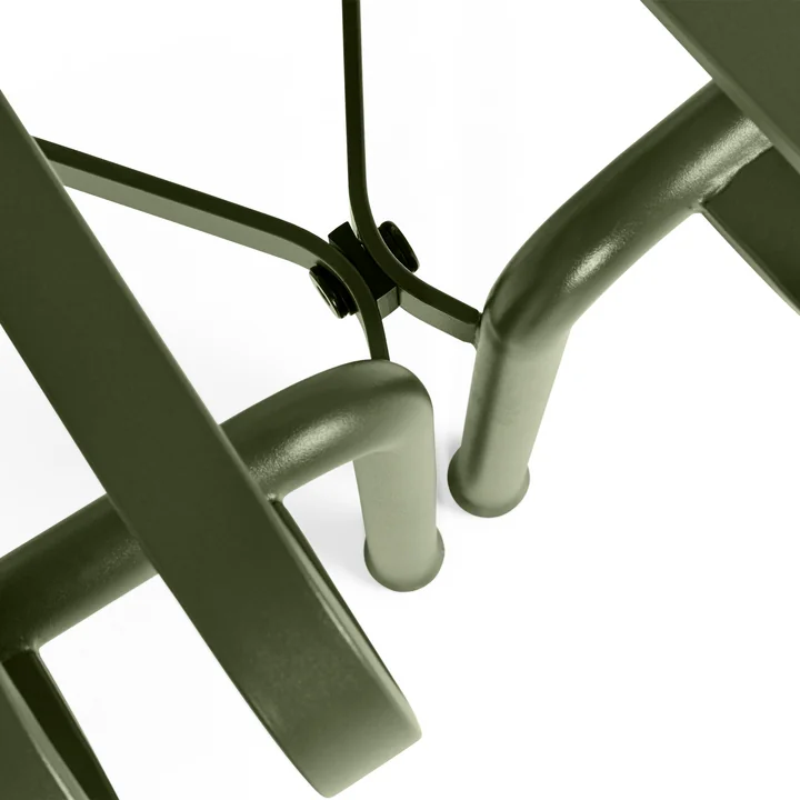 Palissade Park Dining Bench HAY van in de kleur olijf