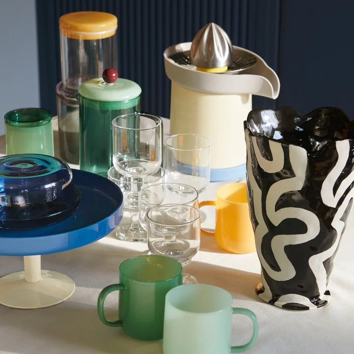 Sowden Sapcentrifuge van HAY in de kleur lichtgeel