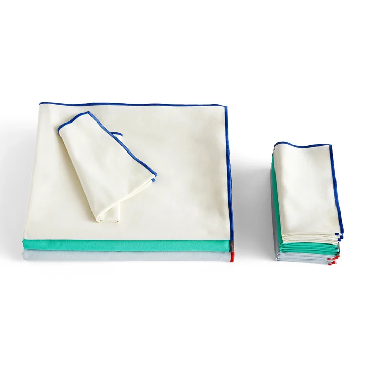 Outline stoffen servetten en tafelkleden van HAY