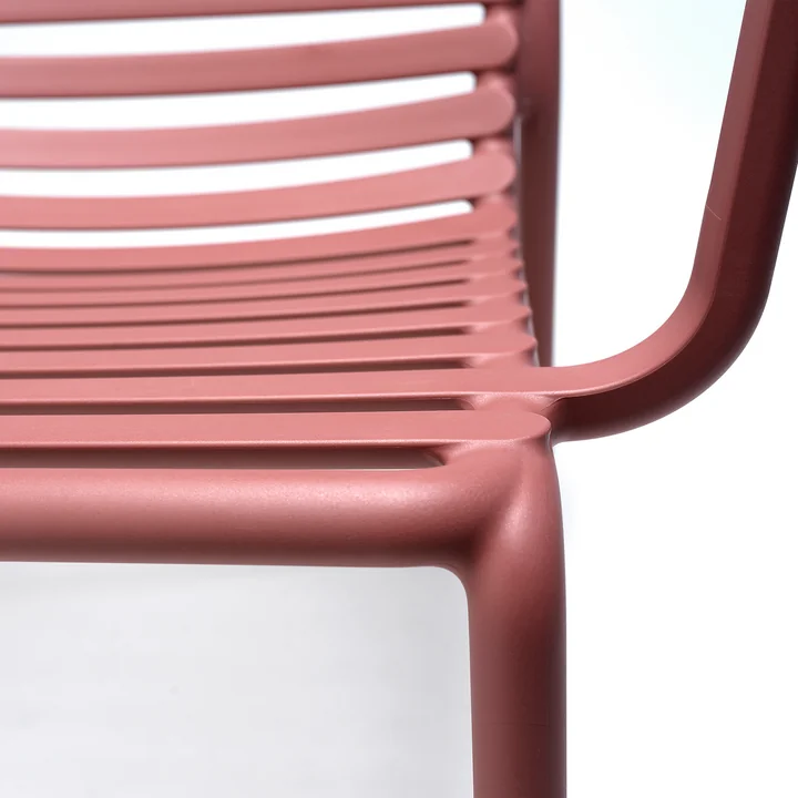 Doga Relax Nardi Tuinstoel van in de kleur marsala