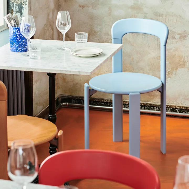 Rey Stoel, slate blue van HAY