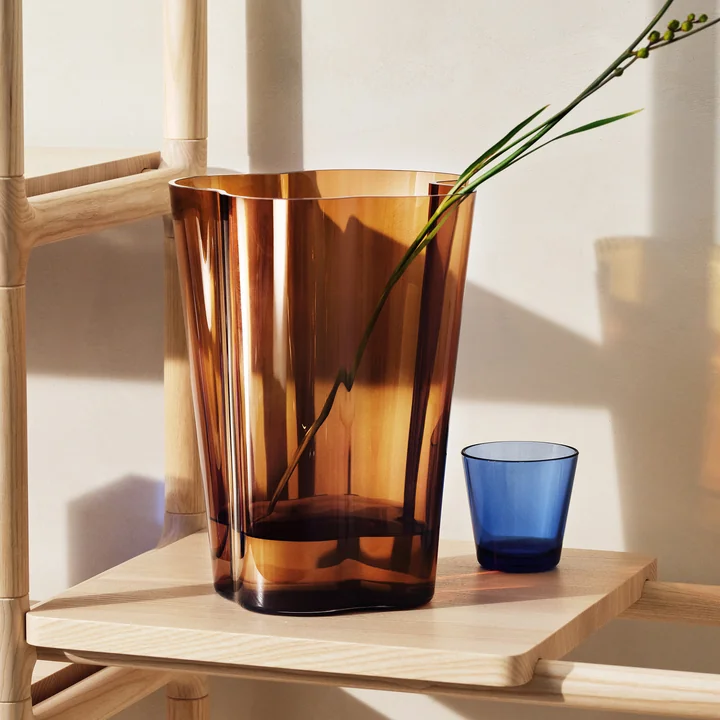 Aalto Vaas Finlandia, koper van Iittala