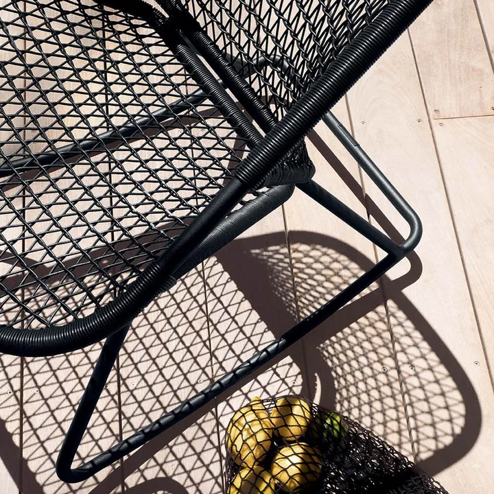 Sixties schommelstoel, zoethout van Fermob