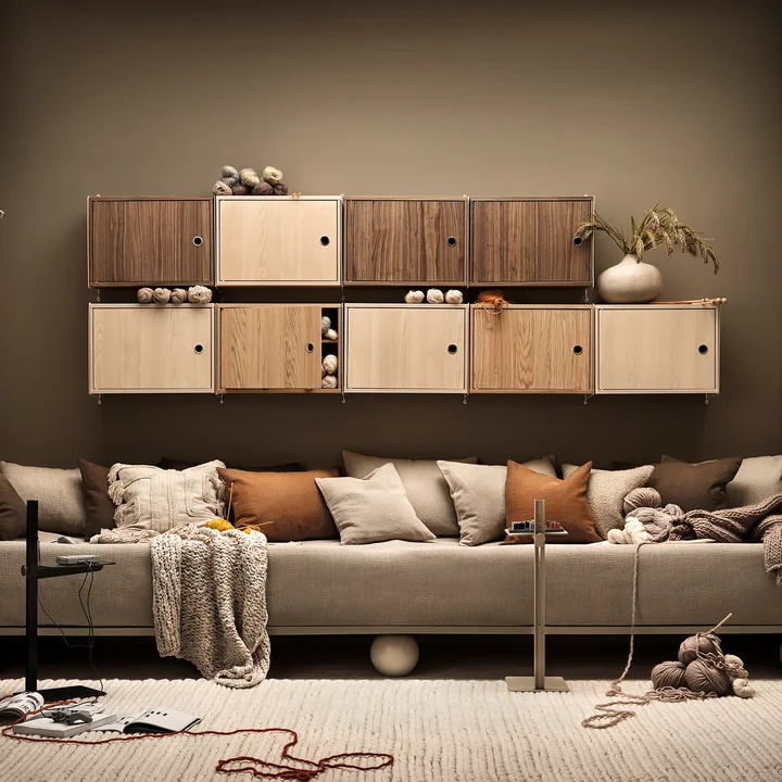 Kastmodule met deur van String