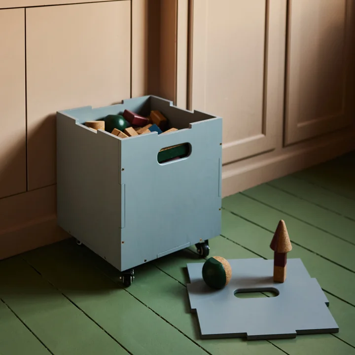 Wielen voor Cube opbergbox van Nofred