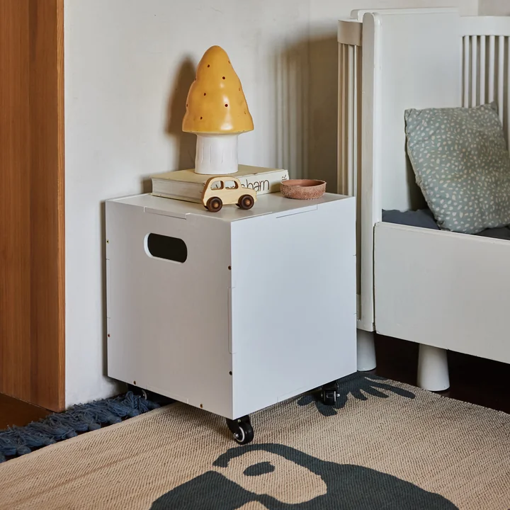 Wielen voor Cube opbergbox van Nofred