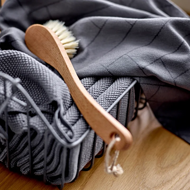 Soft Kitchen Keukenhanddoek, 40 x 60 cm, grijs van Södahl