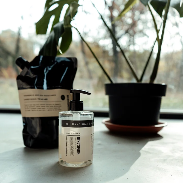 De handzeep van Humdakin