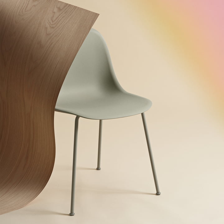 Fiber Side Chair Tube Base van Muuto