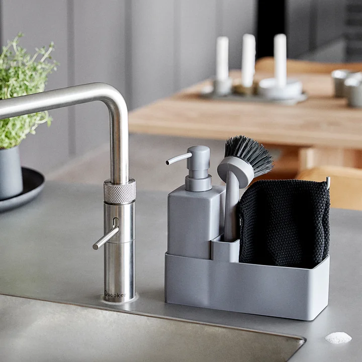 Vaatwerkset met reinigingsdoekje van Zone Denmark