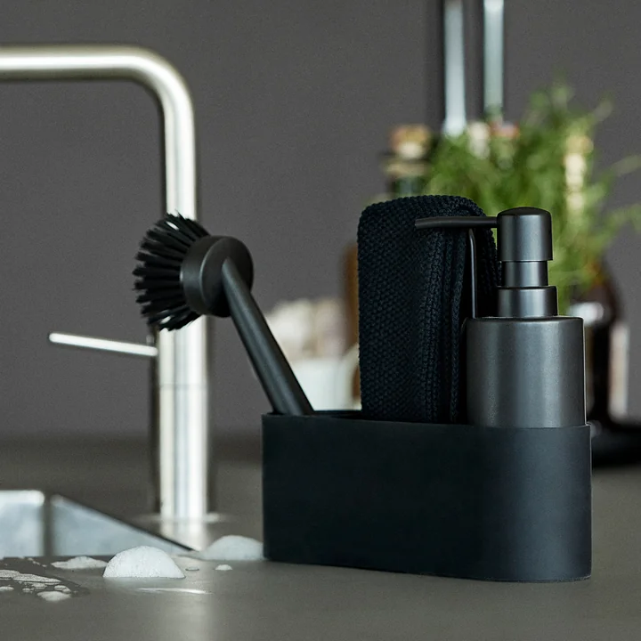 Vaatwerkset met reinigingsdoekje van Zone Denmark