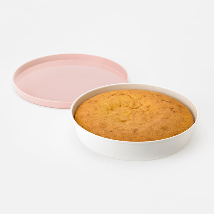 Picnic Bakvorm met deksel Ø 25 cm in blossom van Rig-Tig by Stelton