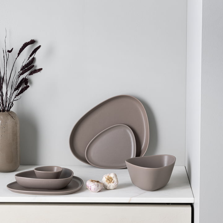 Curve Stoneware Plaat van LindDNA