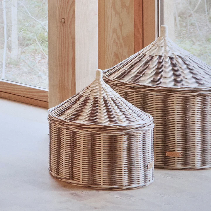 OYOY - Circus Opbergmandje, nootmuskaat