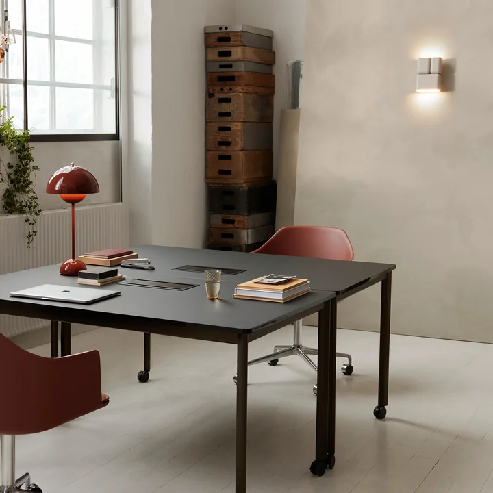 Tabata LN10 Wandlamp, zijdegrijs van & Tradition