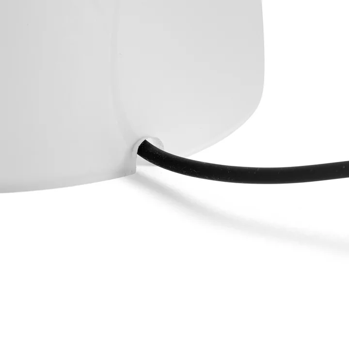 Pao glazen tafellamp van HAY in de kleur wit