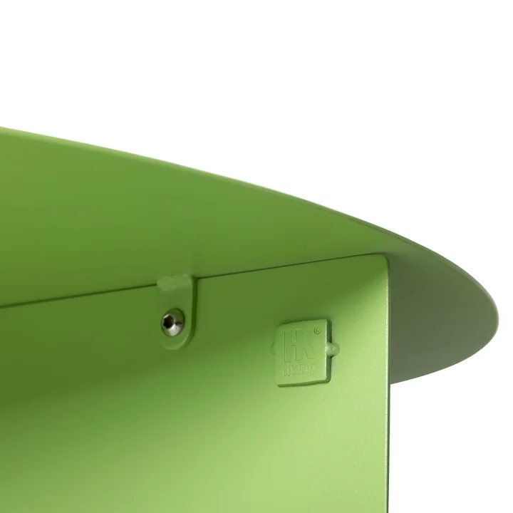 Metalen bijzettafeltje rond van HKliving in de kleur fern green