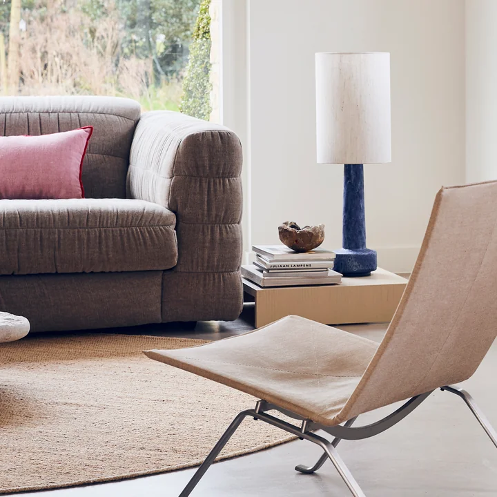 Retro Tafellampvoet van HKliving in de kleur blauw