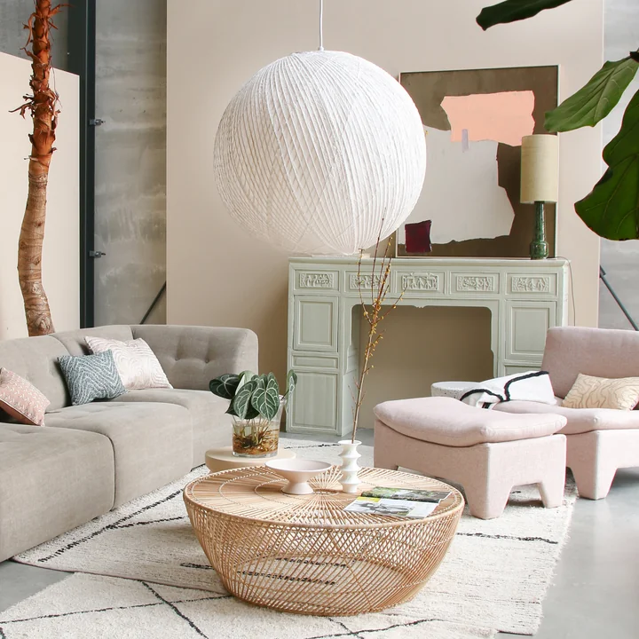 Abstract schilderij van HKliving in de uitvoering nude