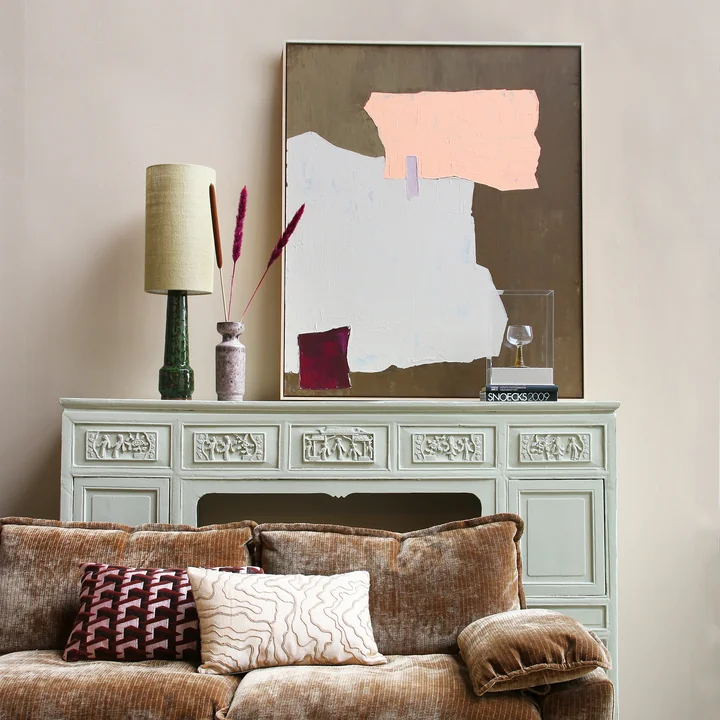 Abstract schilderij van HKliving in de uitvoering nude