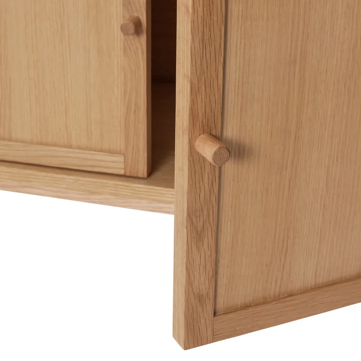 Dash Console van Hübsch Interior in eiken afwerking