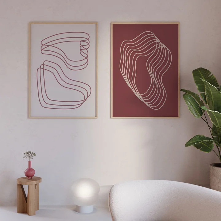 Echo Poster van Paper Collective