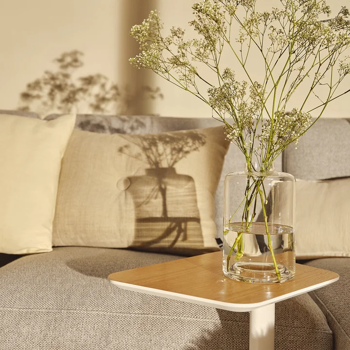 Rina bijzettafel van Collection in de uitvoering wit