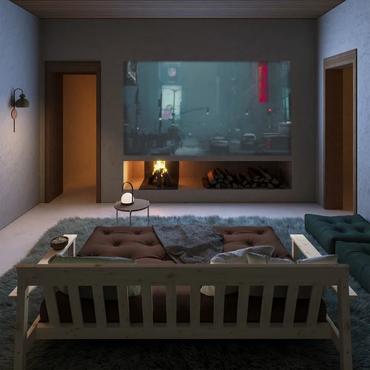 Unwind Slaapbank, natuurlijk grenen van Karup Design