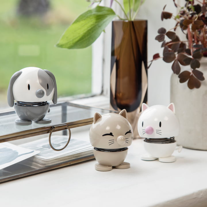 Dog & Cat Decoratie figuur van Hoptimist