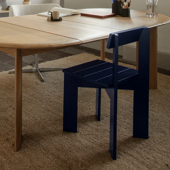 Ark Stoel, blauw by Ferm Living