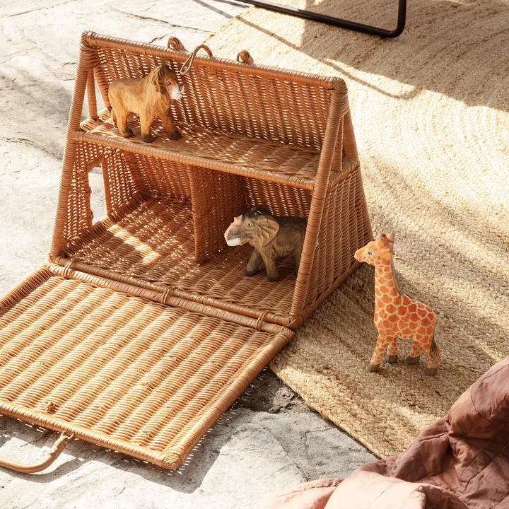 Braided Speelhuisje, natuur by Ferm Living