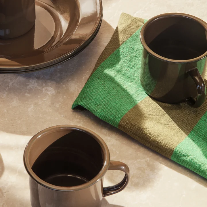 Hale Theedoek, olijf / groen van Ferm Living