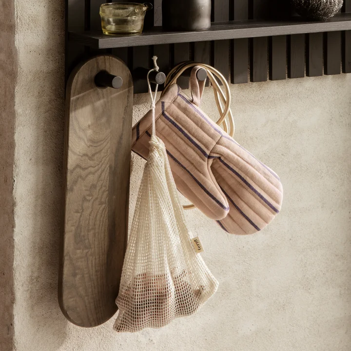 Hale Ovenwant, roze / helder blauw van Ferm Living