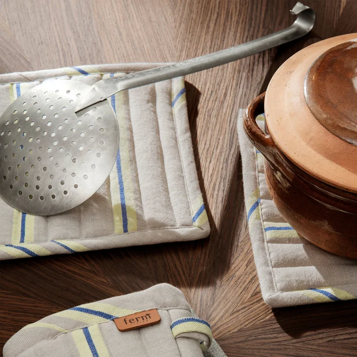 Hale Aanvatter, oyster / lemon / lichtblauw by Ferm Living