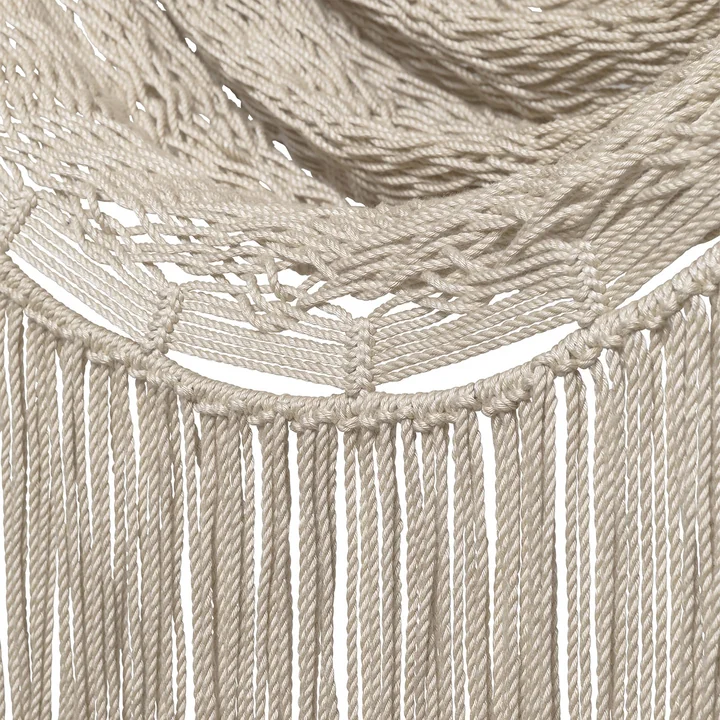 Path Hangstoel van Ferm Living in de uitvoering light sand