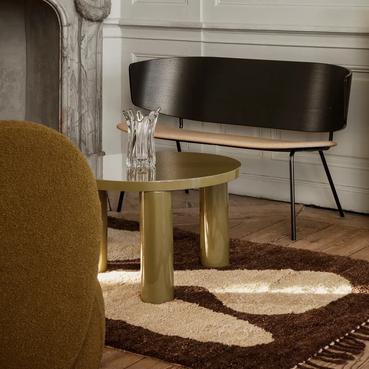 Post Salontafel Ø 65 x H 41 cm, olijf van Ferm Living